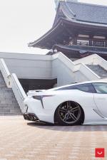 Lexus LC500 Hybrid on Vossen Wheels (HF-1) 2018 года (JP)